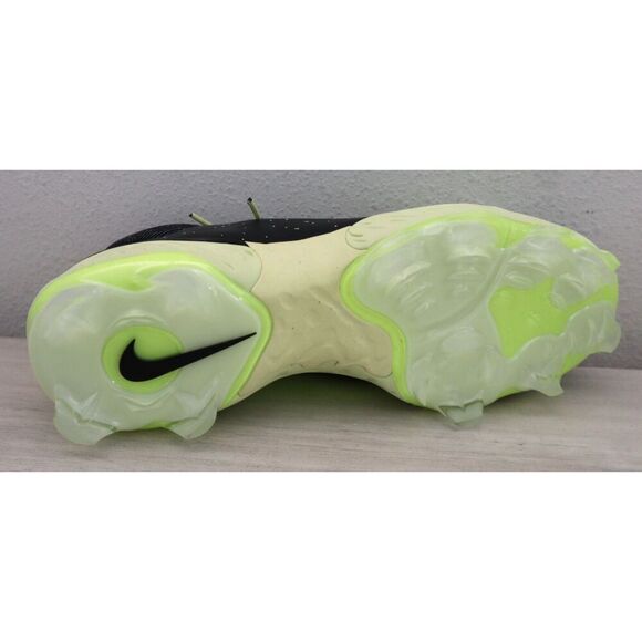 Nike FV6096-001 Men 12 Black/Lime Alpha Huarache Elite 4 Low MCS Baseball Cleats - Picture 3 of 9